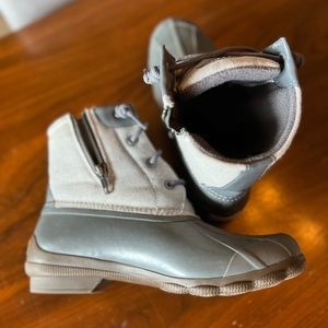 SPERRY Saltwater Grey Top-sider Duck Boot